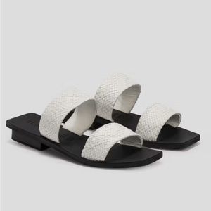 St. Agni Clea Woven Sandals Size 38